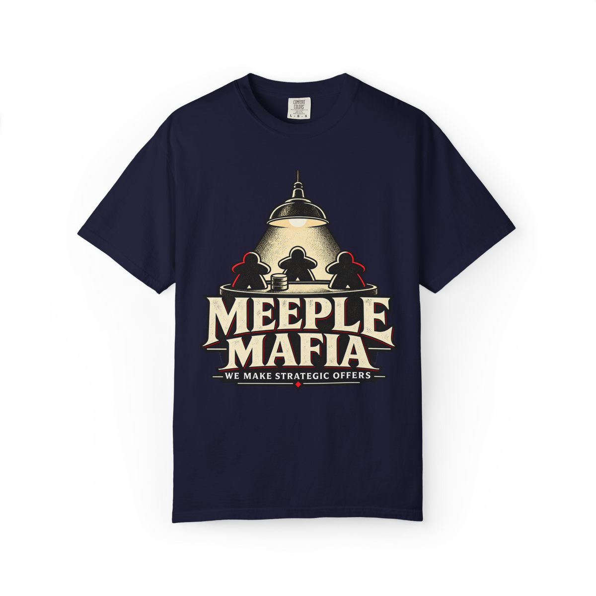 Meeple Mafia - We Make Strategic Offers T-Shirt