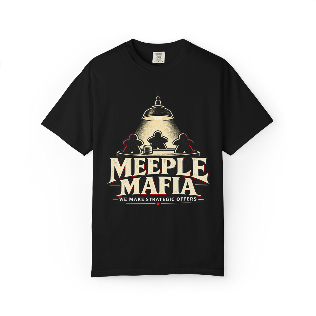 Meeple Mafia - We Make Strategic Offers T-Shirt