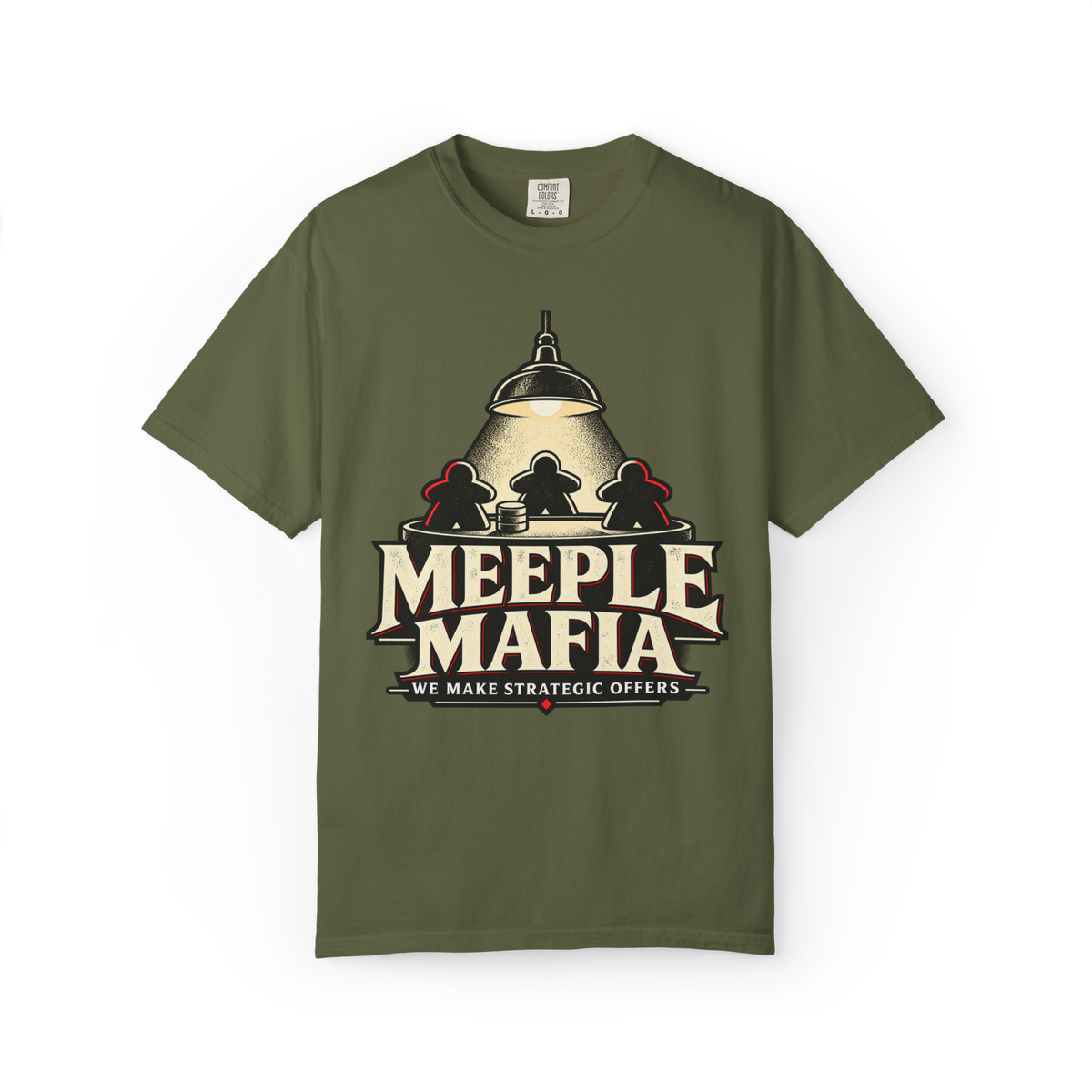 Meeple Mafia - We Make Strategic Offers T-Shirt