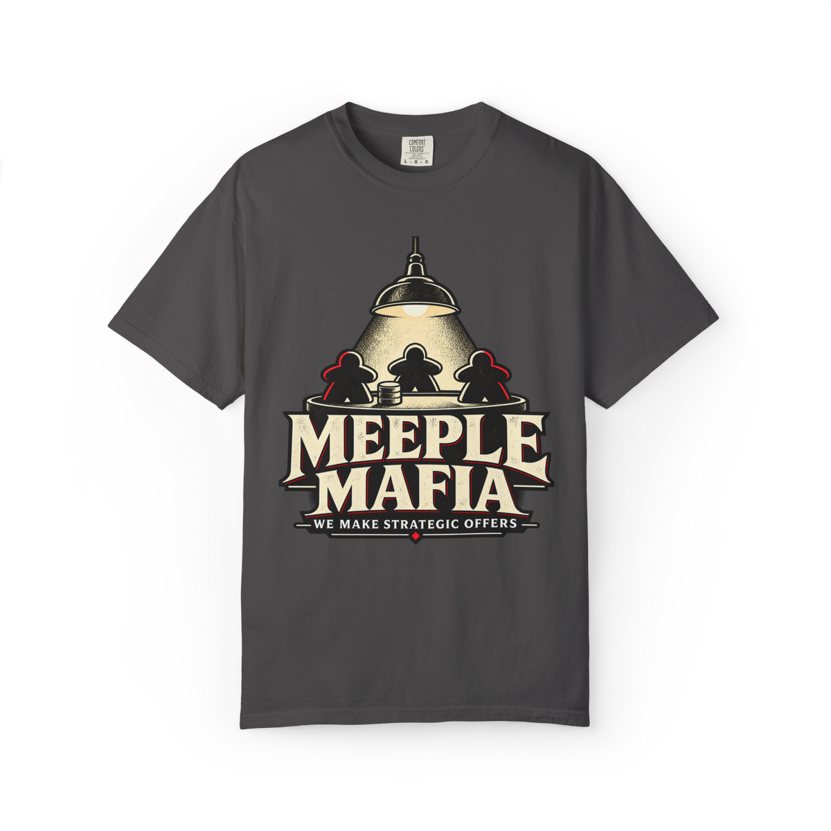 Meeple Mafia - We Make Strategic Offers T-Shirt