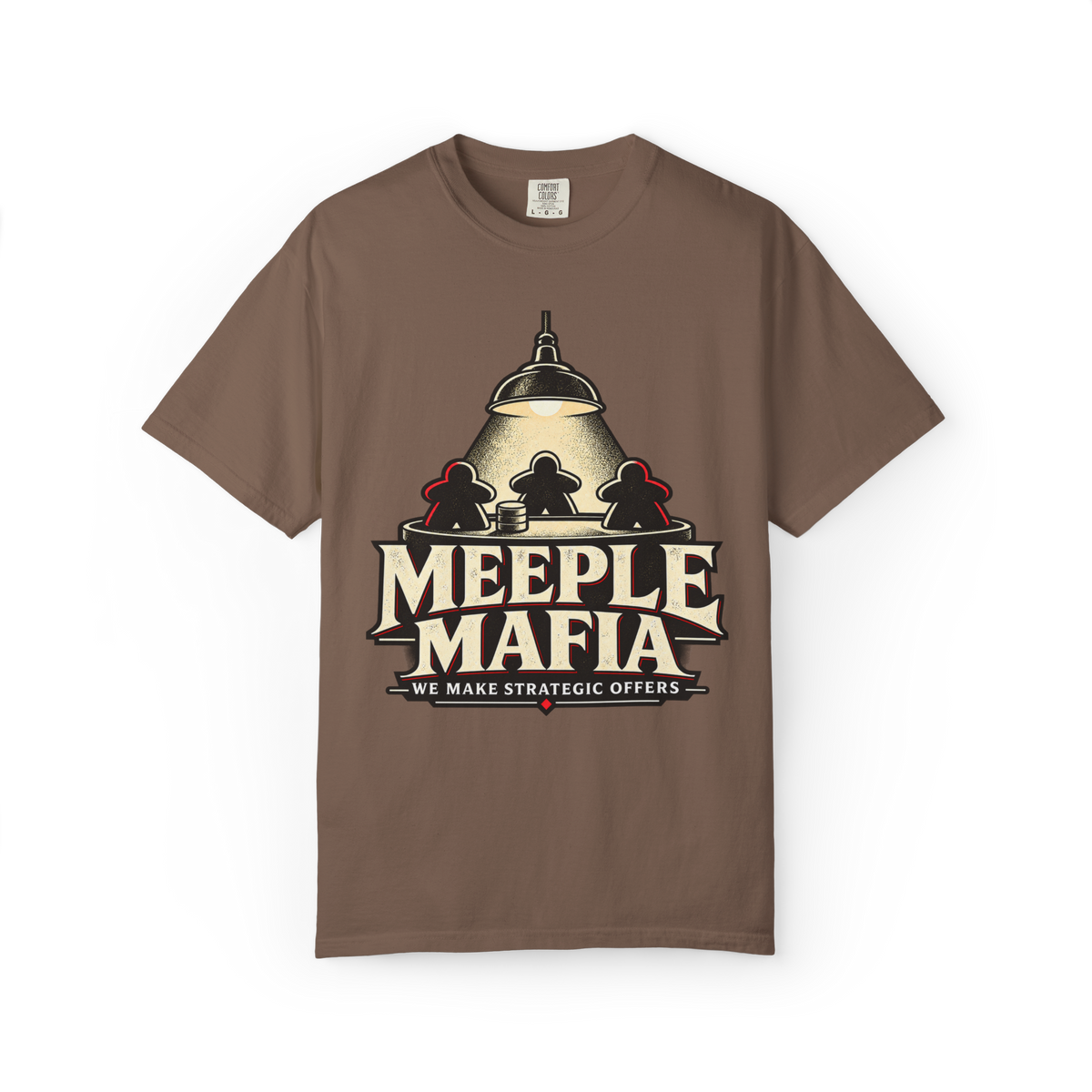 Meeple Mafia - We Make Strategic Offers T-Shirt