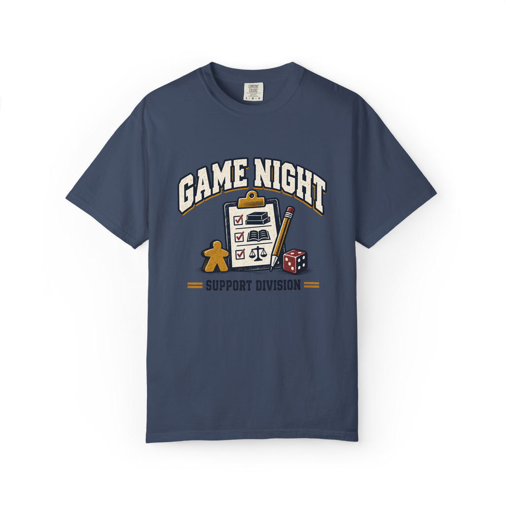Game Night Support Division T-Shirt
