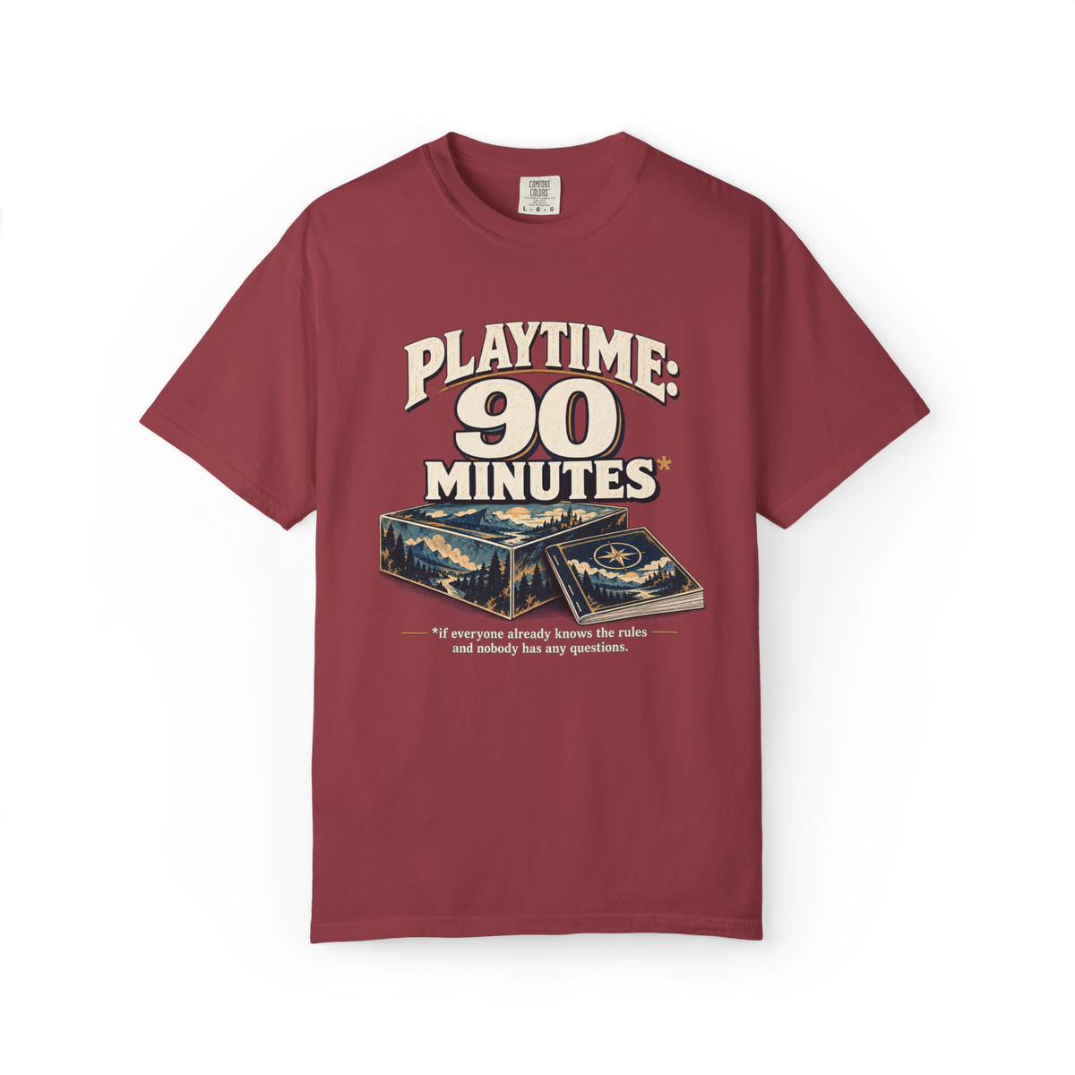 Playtime 90 Minutes Board Game T-Shirt