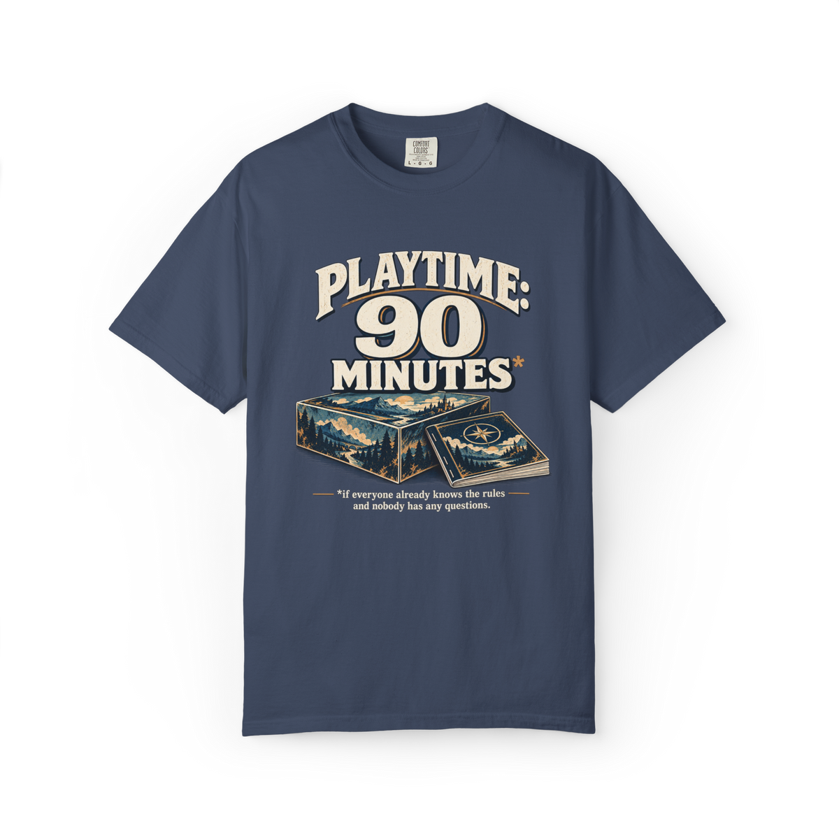 Playtime 90 Minutes Board Game T-Shirt