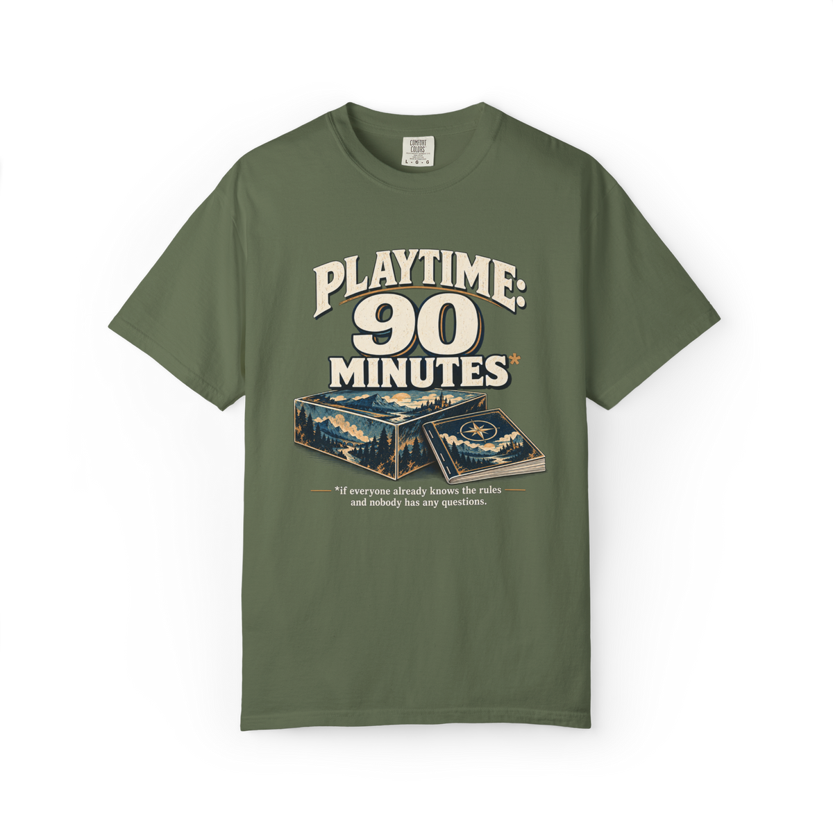 Playtime 90 Minutes Board Game T-Shirt