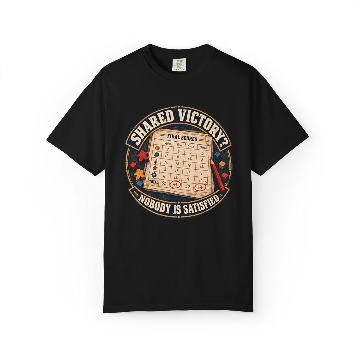 Shared Victory - Nobody is Satisfied T-Shirt