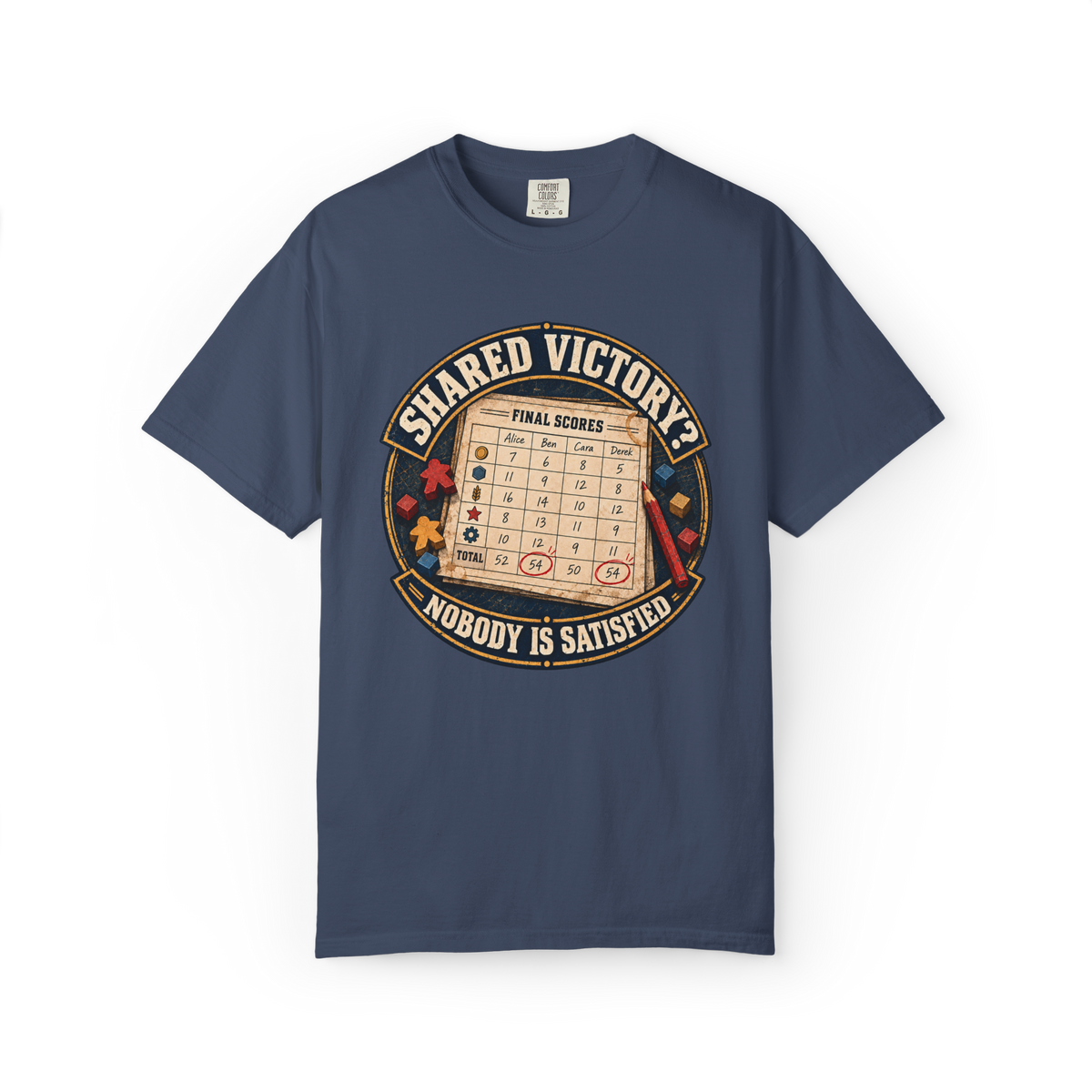 Shared Victory - Nobody is Satisfied T-Shirt