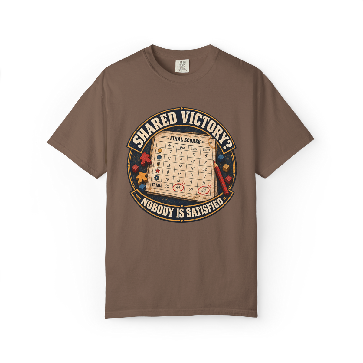 Shared Victory - Nobody is Satisfied T-Shirt
