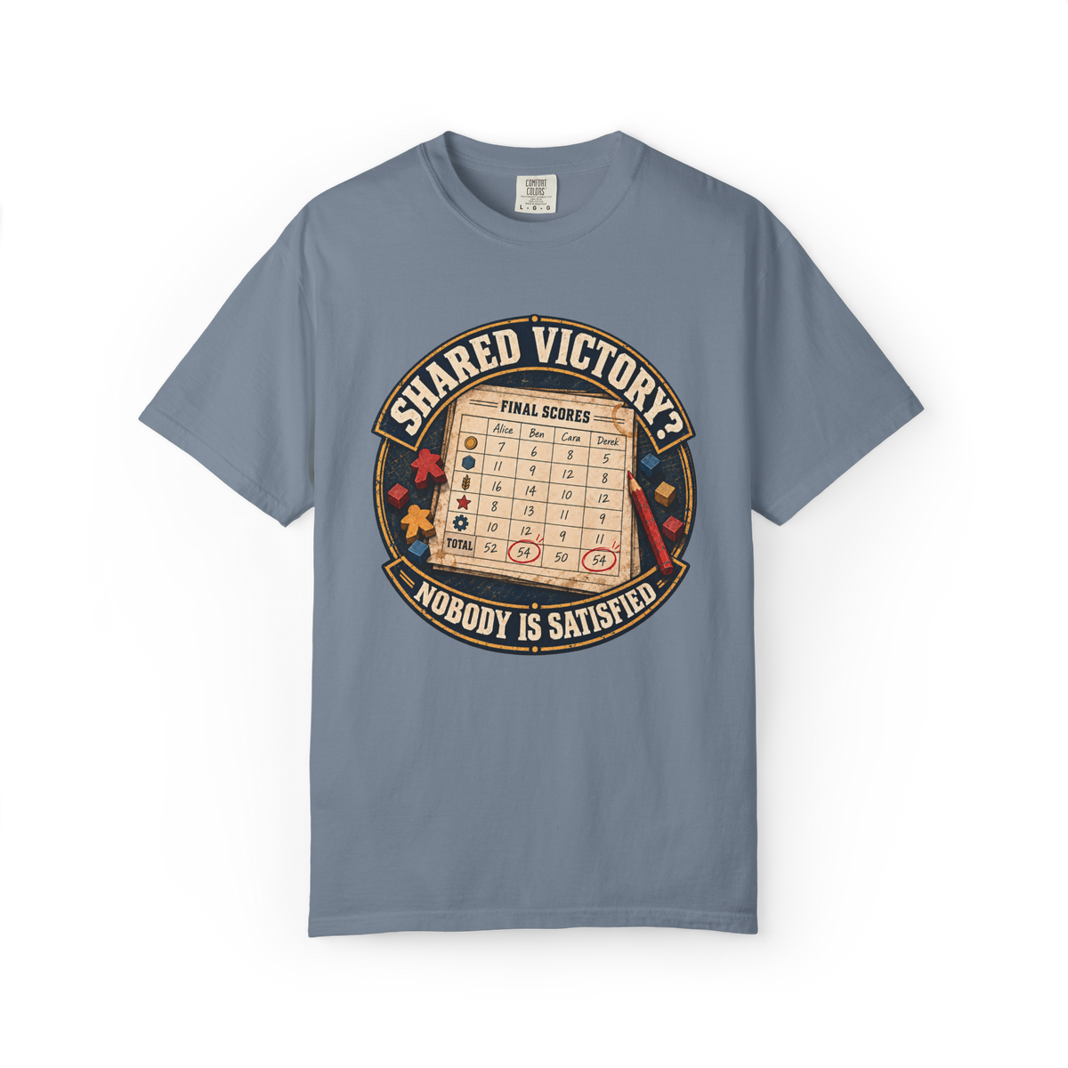 Shared Victory - Nobody is Satisfied T-Shirt