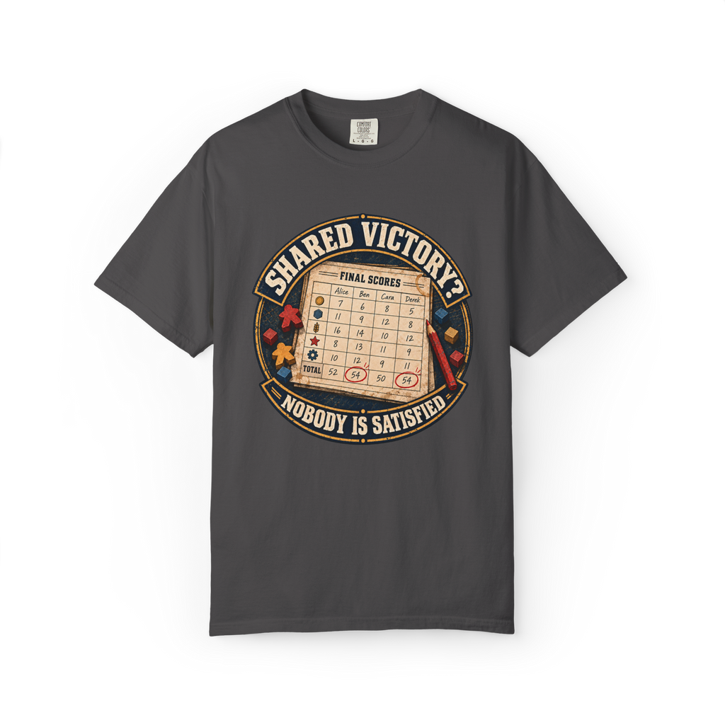 Shared Victory - Nobody is Satisfied T-Shirt