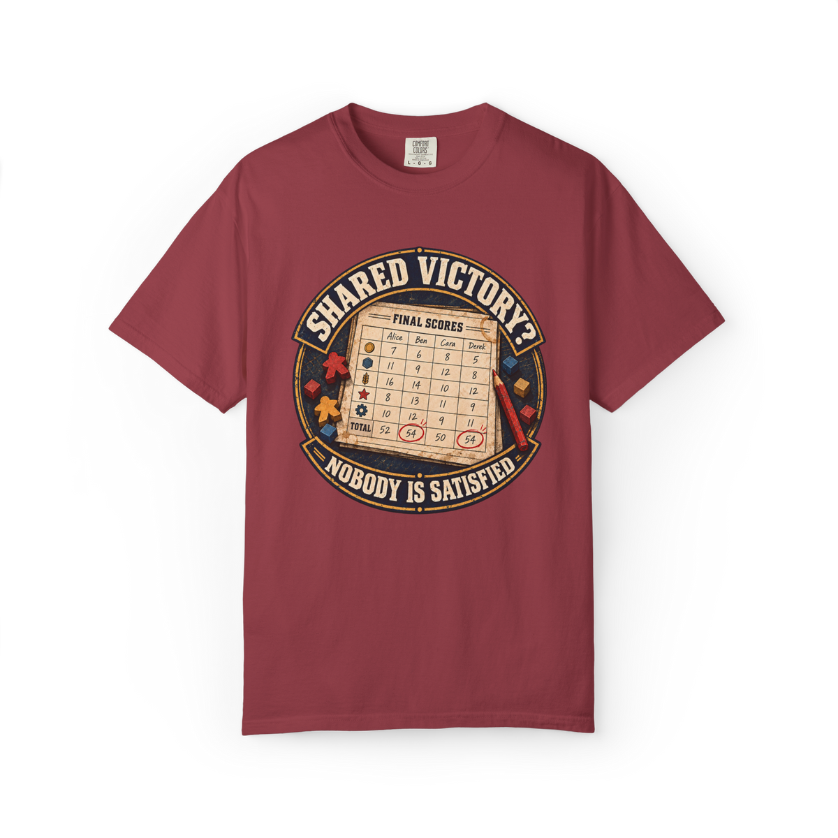 Shared Victory - Nobody is Satisfied T-Shirt