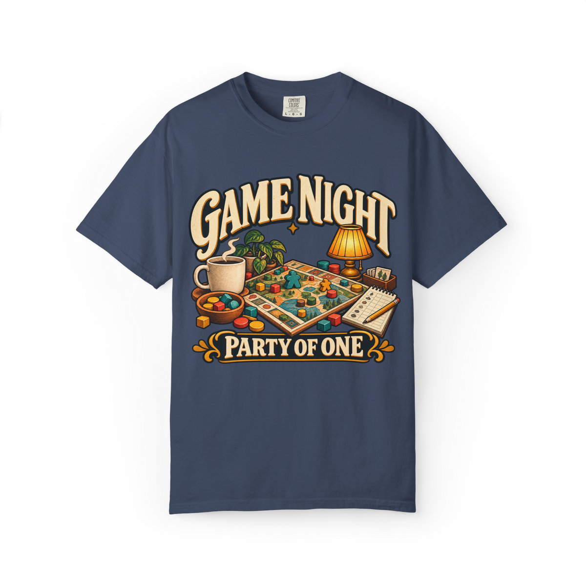 Game Night - Party of One Solo Gamer T-Shirt