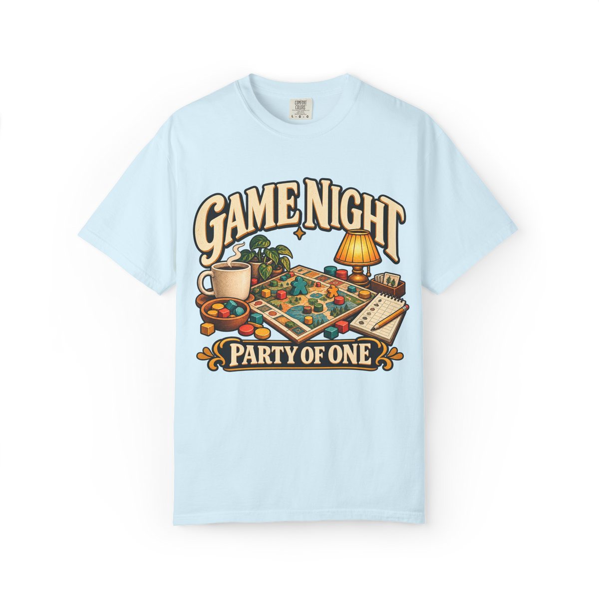 Game Night - Party of One Solo Gamer T-Shirt