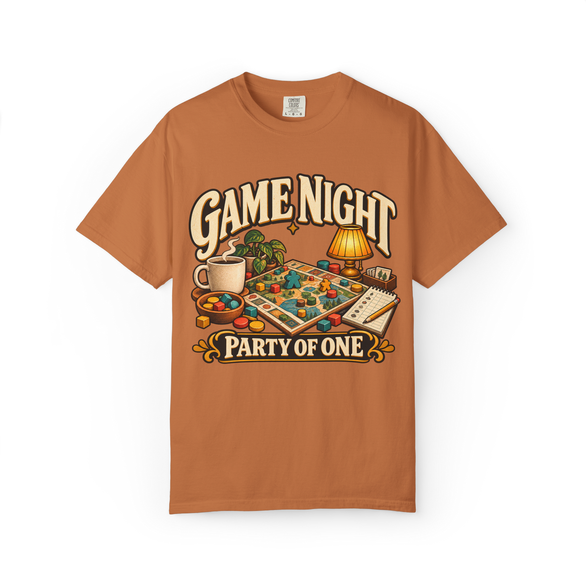 Game Night - Party of One Solo Gamer T-Shirt